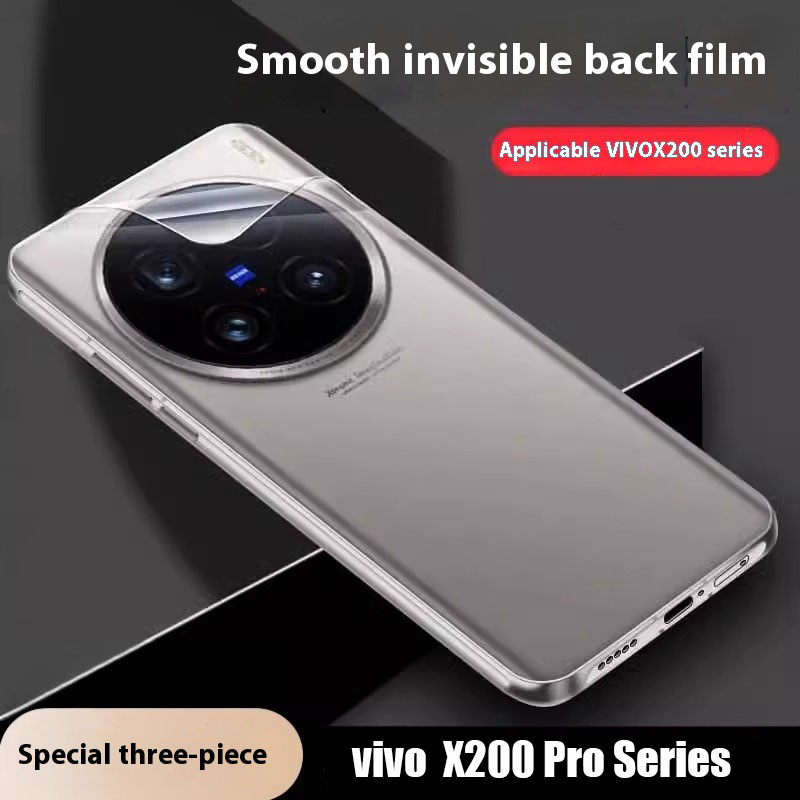 Vivo X200 - 3 peças de cobertura completa traseira