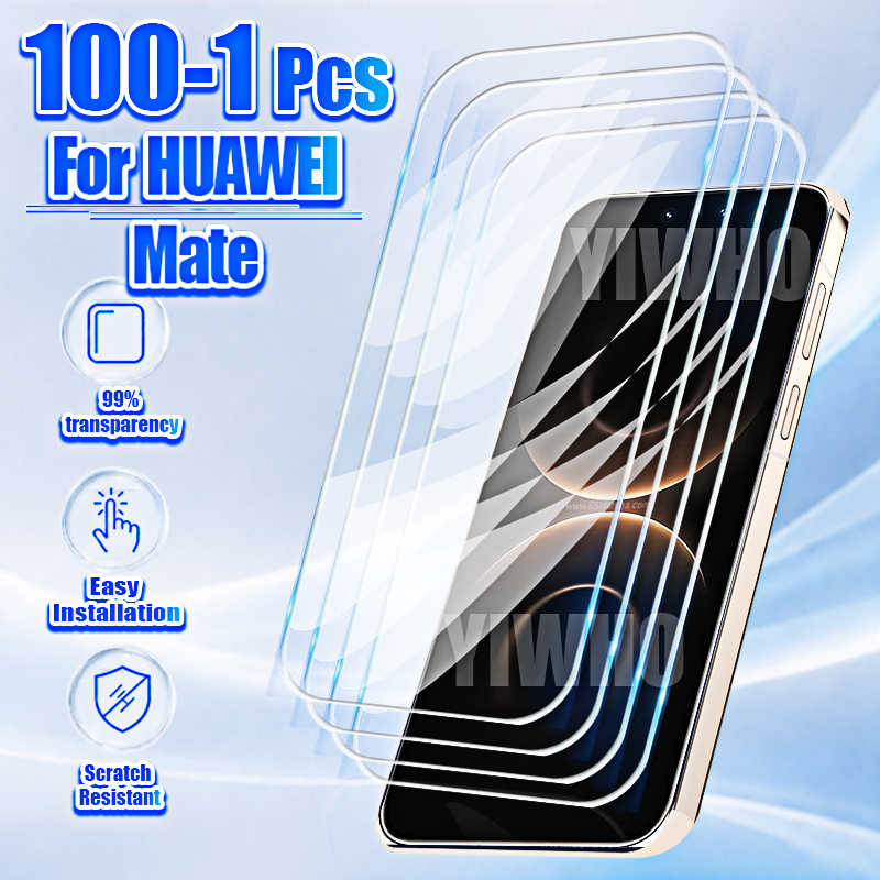 Huawei Mate 60 - 1-100 Peças de Vidro Temperado Protetor