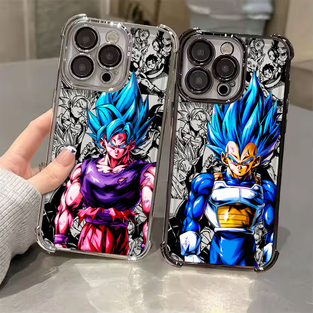 Vivo Y28 - Capa de Telefone Anime GokuS VegetaS
