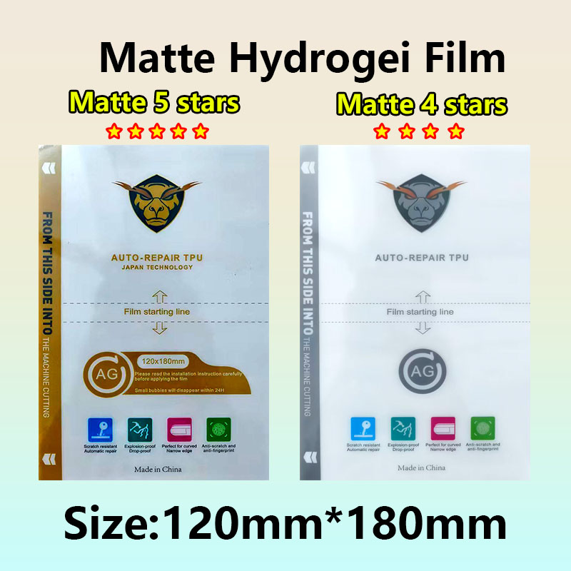Flexible Tpu Film - 5/50 Peças Película de Hidrogel Fosca