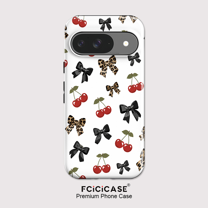 Google Pixel 9 Pro - Capa de Telefone Fcicicase com Laços