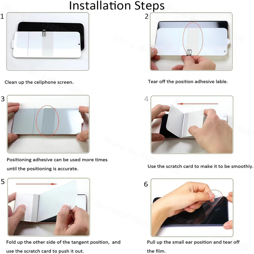 4 Peças de Película Hidrogel F - Flexible Tpu Film avaliação e preço