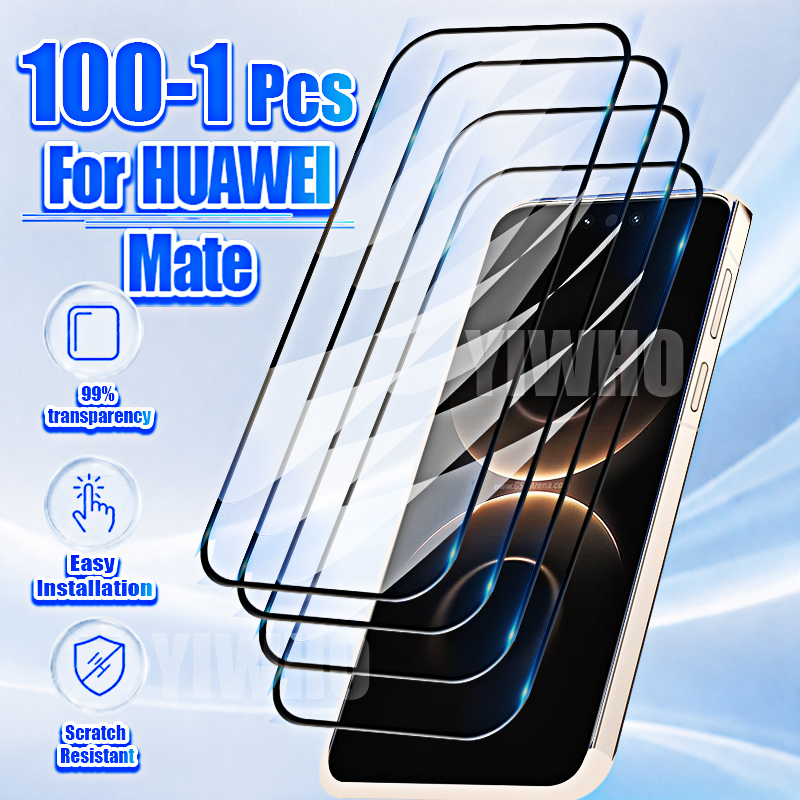 1-100 Peças de Vidro Temperado - Huawei Mate 60 avaliação e preço