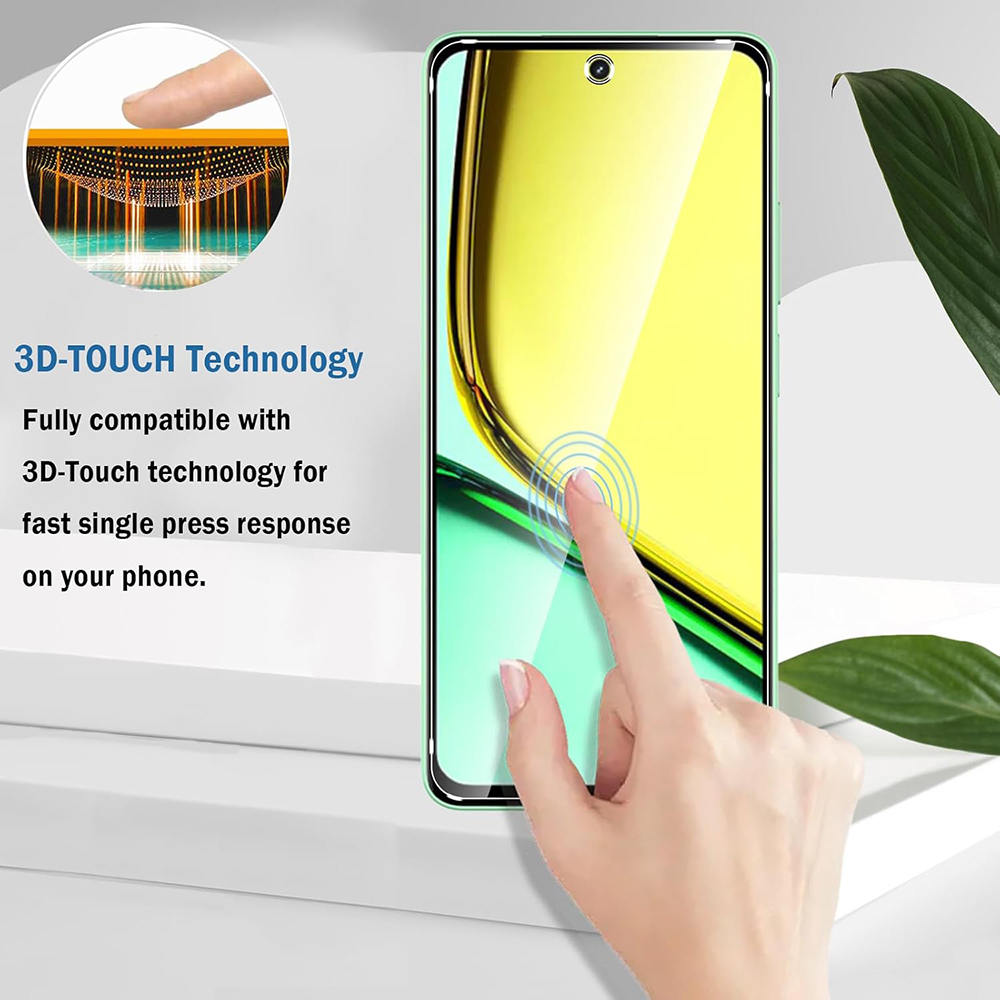 5-1 pces vidro temperado para  - Realme C67 avaliação e preço