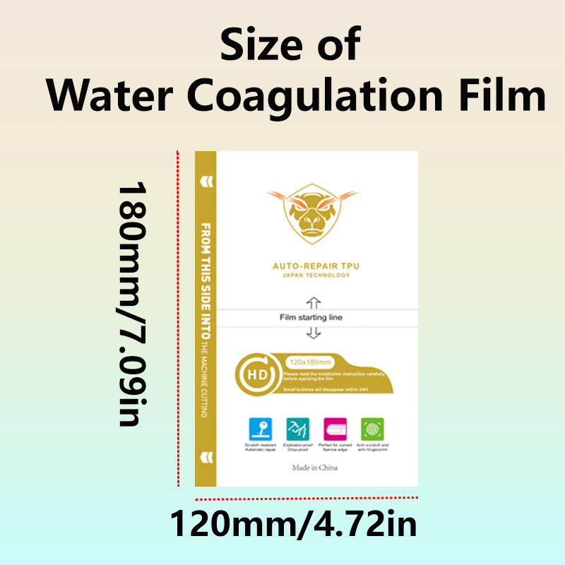 5/50 Peças Película de Hidroge - Flexible Tpu Film avaliação e preço