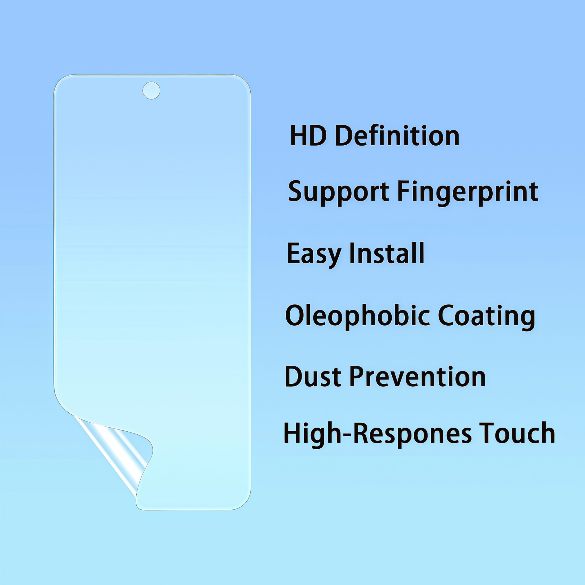 Película de hidrogel flexível  - Flexible Tpu Film avaliação e preço