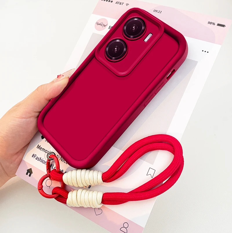 Capa de pulseira de cor sólida - Vivo Y28 avaliação e preço