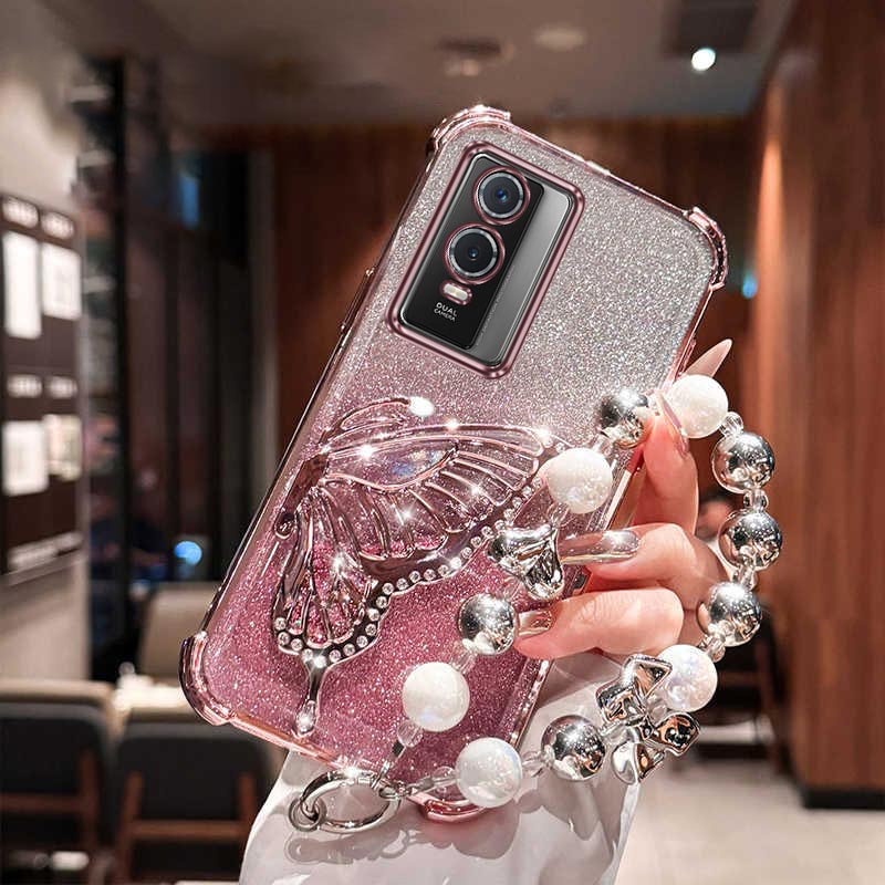 Alça glitter borboleta suporte - Vivo Y28 avaliação e preço