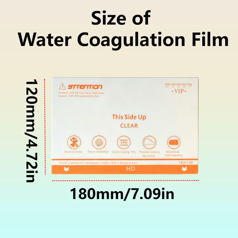 5/50 Peças Película de Hidroge - Flexible Tpu Film avaliação e preço