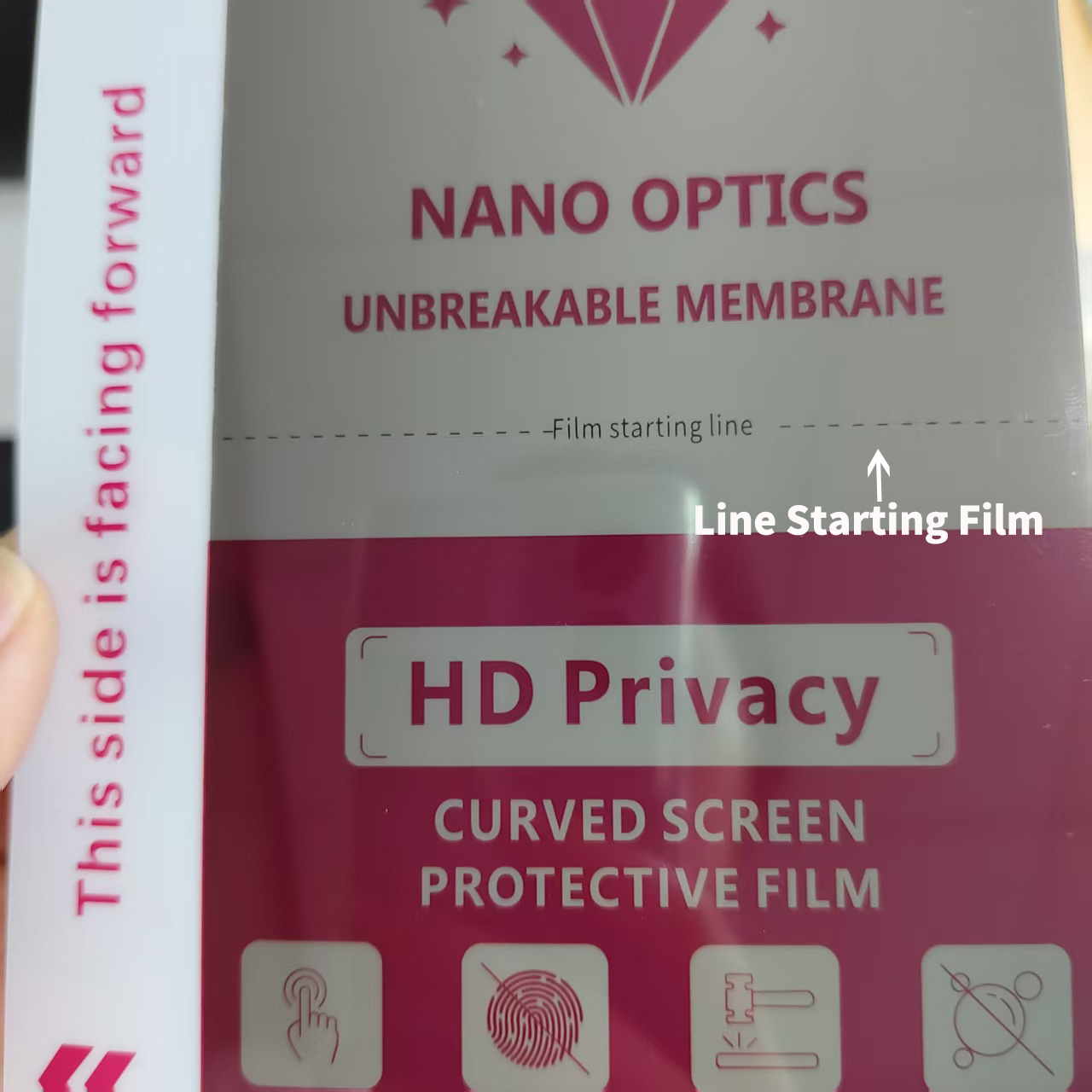 50PCS Película de Hidrogel Fle - Flexible Tpu Film avaliação e preço