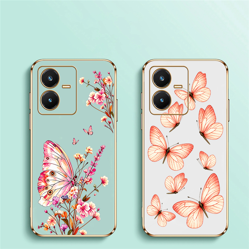 Capa Pintada com Borboletas pa - Vivo V40 avaliação e preço